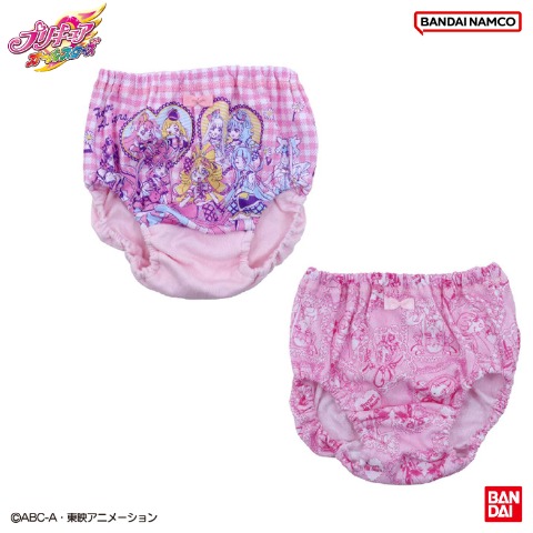 ガールズ　2枚組ショーツ（110-130cm　プリキュア）