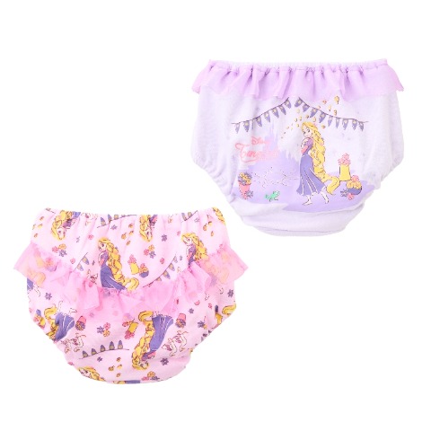 ガールズ 2枚組ショーツ（110-120cm・ラプンツェル）
