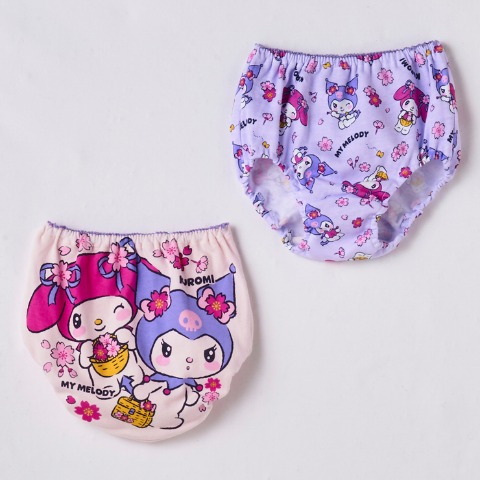 ガールズ 2枚組ショーツ（マイメロディ・クロミ）