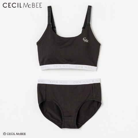 ガールズ　ハーフトップ＆ショーツ（150-165cm・CECIL McBEE）