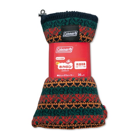 メンズ　レッグウォーマー（Coleman×ホカロン）