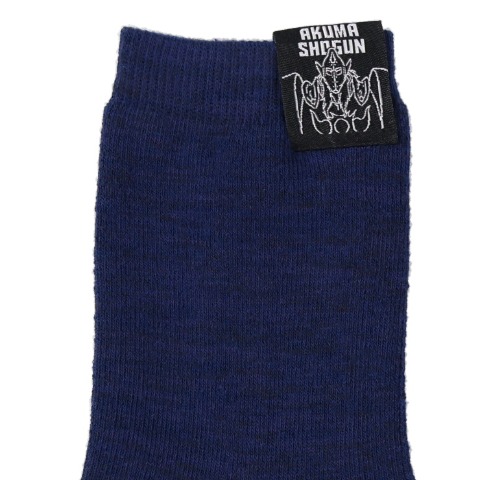 メンズ　総パイルクルーソックス（悪魔将軍）