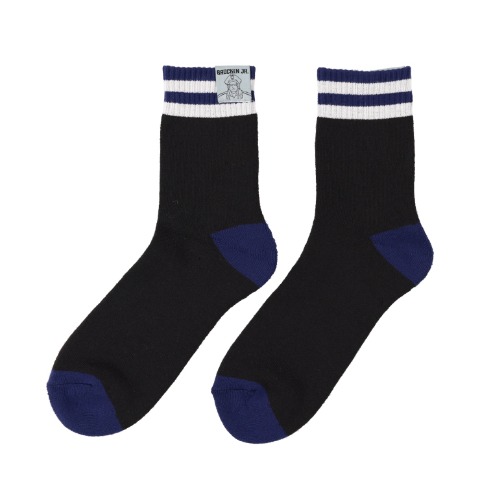 メンズ　総パイルクルーソックス（ブロッケンJr.）