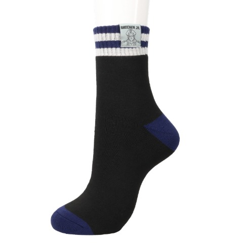 メンズ　総パイルクルーソックス（ブロッケンJr.）