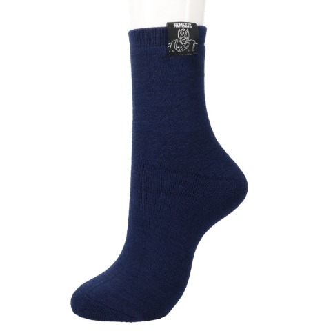 メンズ　総パイルクルーソックス（ネメシス）
