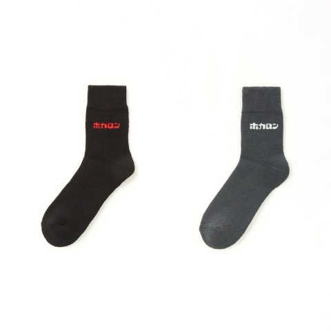 メンズ　2足組ソックス（ホカロン）