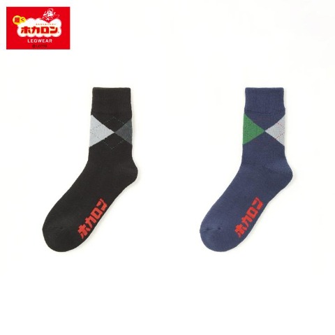 メンズ　2足組ソックス（ホカロン）