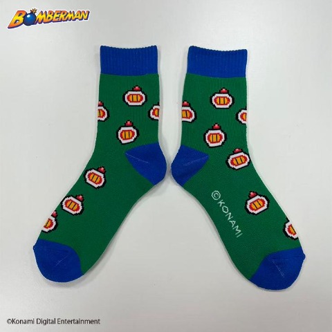 メンズ　ソックス（ボンバーマン）