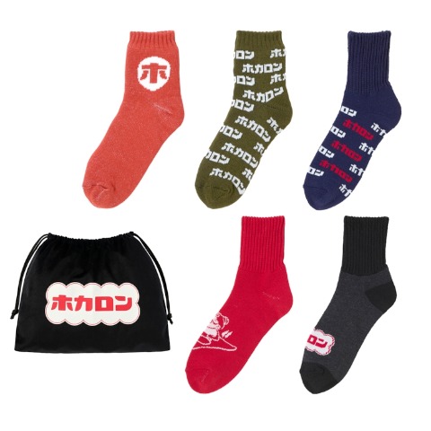 メンズ　ホカロンソックス　福袋　5点セット