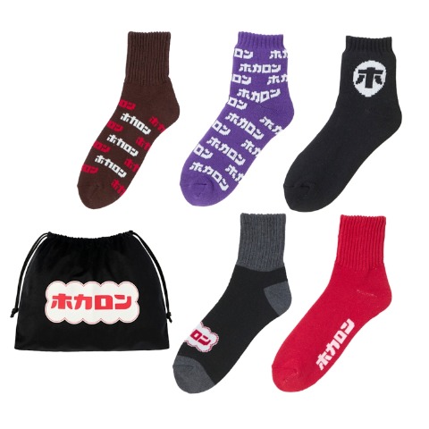 メンズ　ホカロンソックス　福袋　5点セット