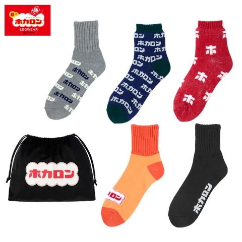メンズ　ホカロンソックス　福袋　5点セット
