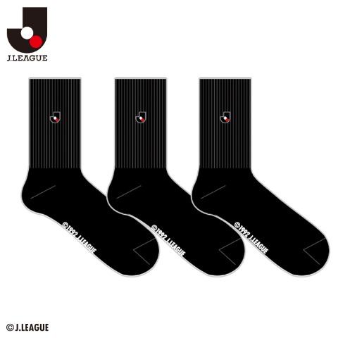 メンズ　3足組ソックス（Jリーグ）