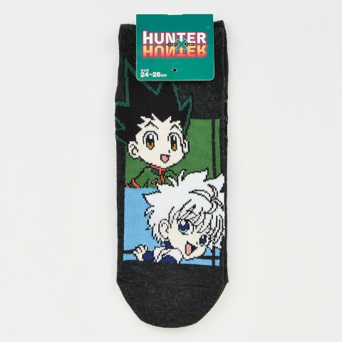 メンズ　スニーカーインソックス（アニメ『HUNTER×HUNTER』）