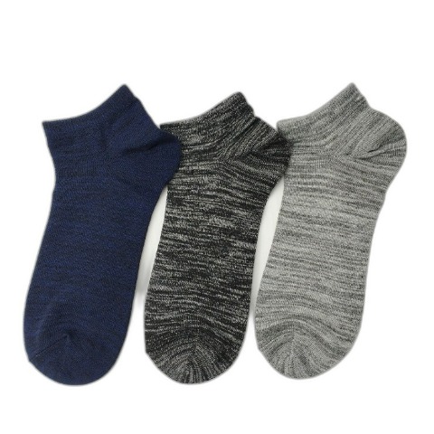 メンズ　3足組スニーカーインソックス（25-27/27-29cm・どこでもっと）