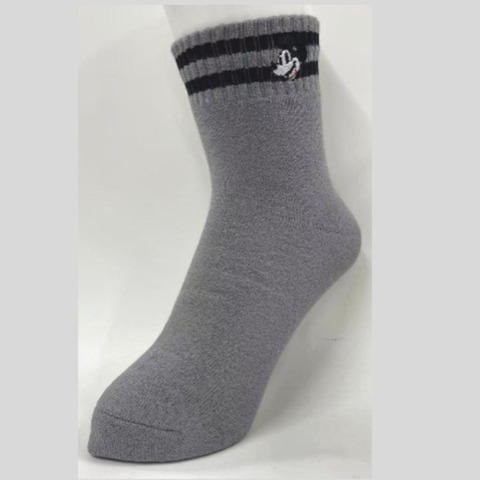 メンズ　ソックス（ミッキーマウス・FIBER HEAT）