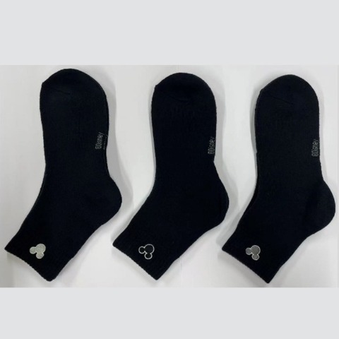 メンズ　ソックス（ミッキーマウス・FIBER HEAT）