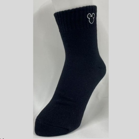 メンズ　ソックス（ミッキーマウス・FIBER HEAT）