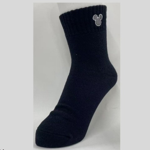 メンズ　ソックス（ミッキーマウス・FIBER HEAT）