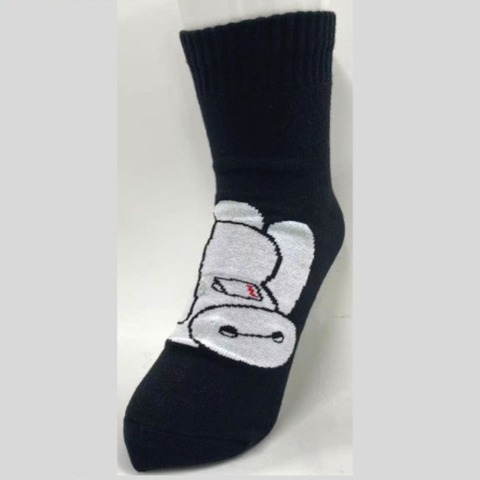 メンズ　ソックス（ベイマックス・FIBER HEAT）