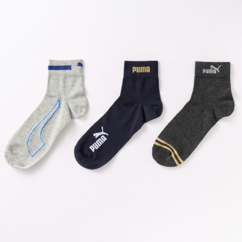 メンズ　6足組ソックス（PUMA）