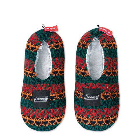 メンズ　ルームソックス（Coleman×ホカロン）