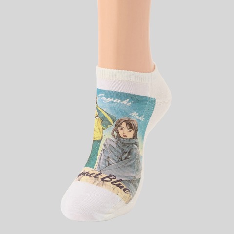 メンズ　3足組ソックス（頭文字D）