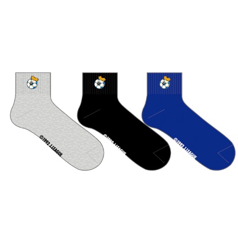 メンズ　3足組ソックス（Jリーグ）