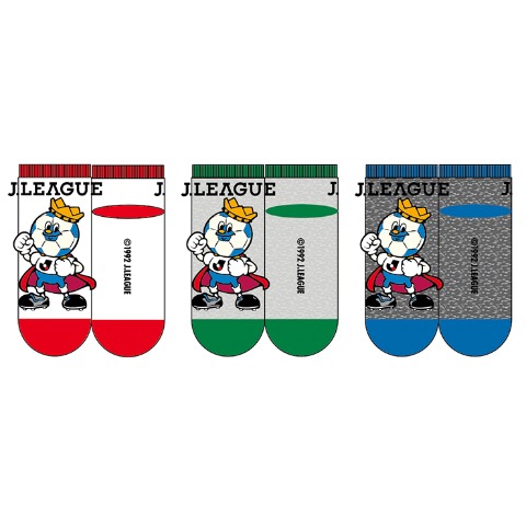 メンズ　3足組ソックス（Jリーグ）