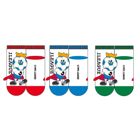 メンズ　3足組ソックス（Jリーグ）