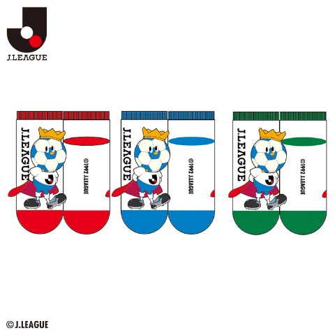 メンズ　3足組ソックス（Jリーグ）