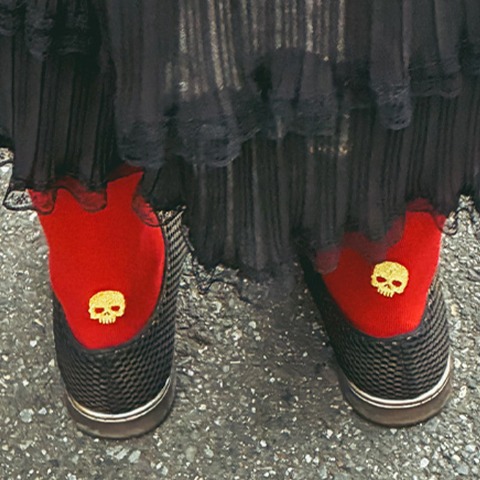 メンズ　足袋ハイソックス（さんかく）