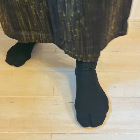 メンズ　足袋ハイソックス（さんかく）