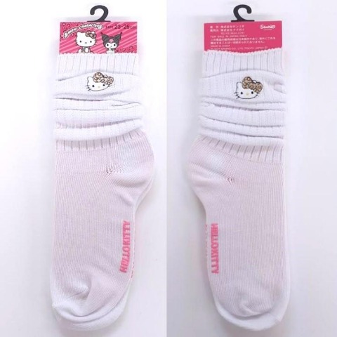 レディース　ルーズソックス 30cm丈（ハローキティ）