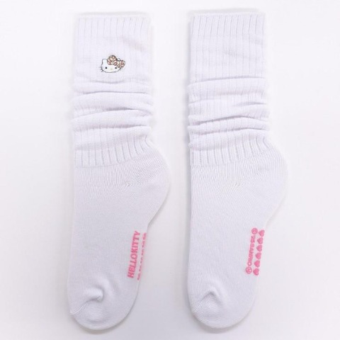 レディース　ルーズソックス 30cm丈（ハローキティ）