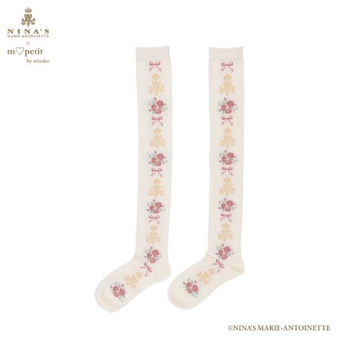 レディース　オーバーニーソックス（NINA’S MARIE-ANTOINETTE×青木美沙子）