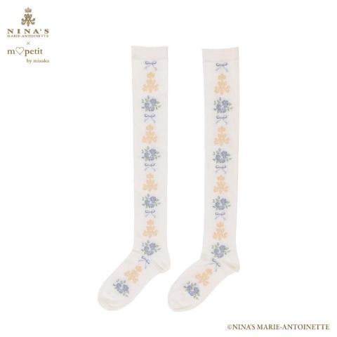 レディース　オーバーニーソックス（NINA’S MARIE-ANTOINETTE×青木美沙子）