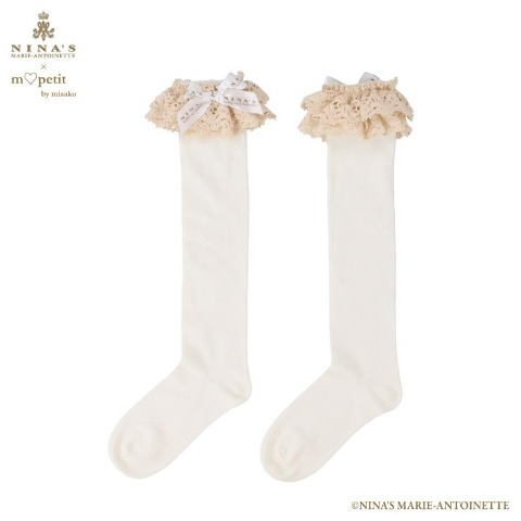 レディース　ハイソックス（NINA’S MARIE-ANTOINETTE×青木美沙子）