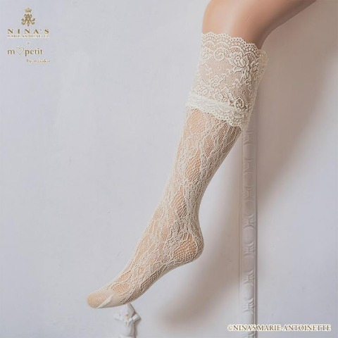 レディース　ハイソックス（NINA’S MARIE-ANTOINETTE×青木美沙子）