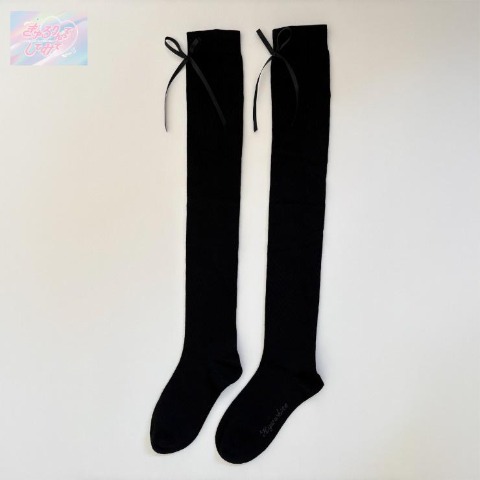 レディース　オーバーニーソックス（きゅるりんってしてみて）
