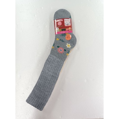 レディース　2足組総パイル裏起毛ハイソックス（FIBER HEAT SUPER PREMIUM）