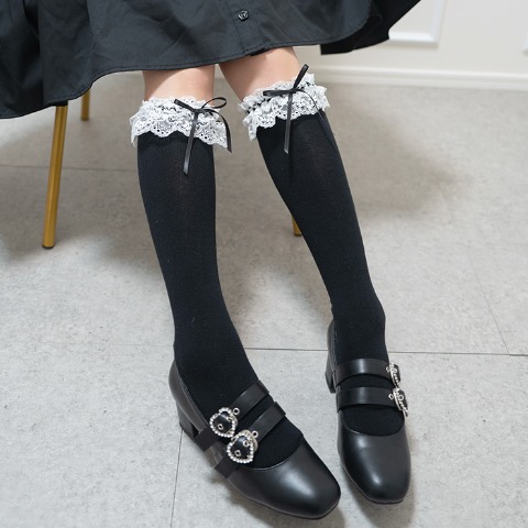 レディース　ハイソックス（眞白ありす）