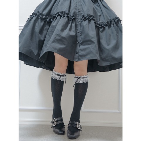 レディース　ハイソックス（眞白ありす）