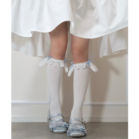 レディース　ハイソックス（眞白ありす）