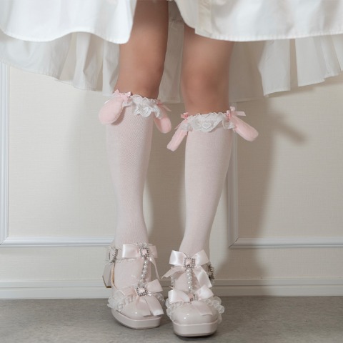 レディース　ハイソックス（眞白ありす）