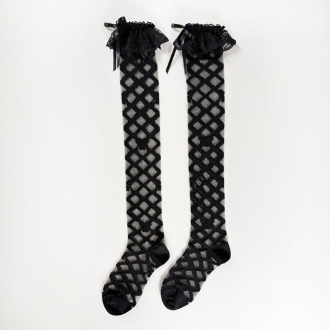 レディース　オーバーニーソックス（眞白ありす）