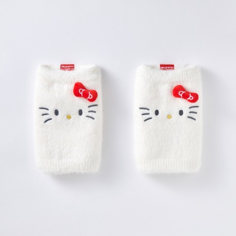 レディース　20cm丈レッグウォーマー（ハローキティ・ホカロン）