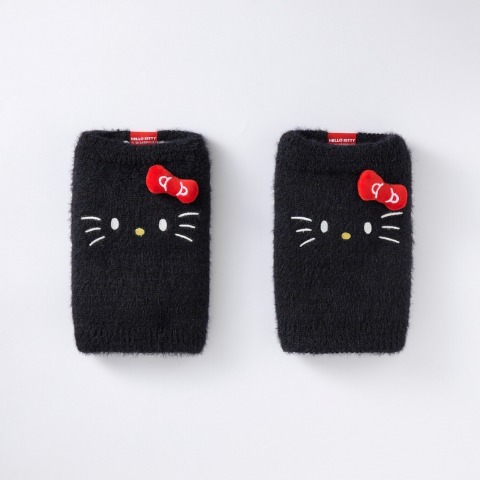 レディース　20cm丈レッグウォーマー（ハローキティ・ホカロン）