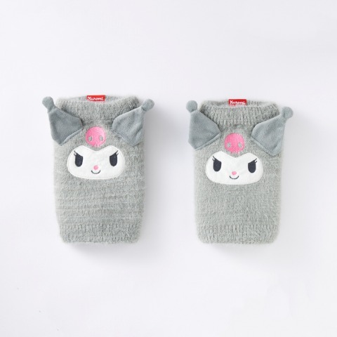 レディース　20cm丈レッグウォーマー（クロミ・ホカロン）