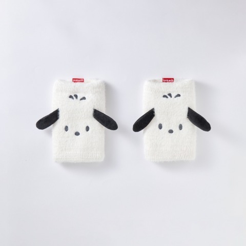 レディース　20cm丈レッグウォーマー（ポチャッコ・ホカロン）