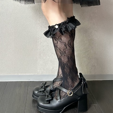 レディース　ハイソックス（星名桜子）